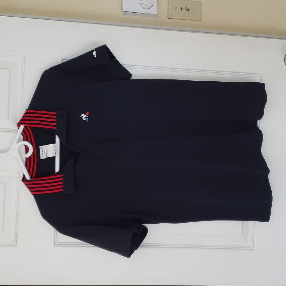 Mens M Le Coq Sportif polo slim fit